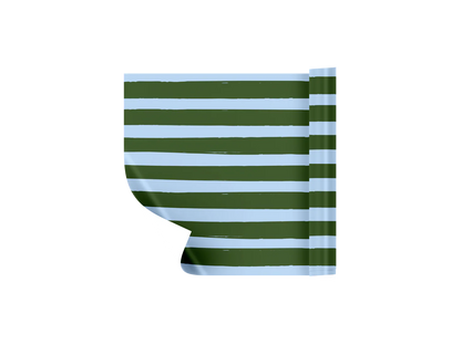 Striped Paper Table Runner