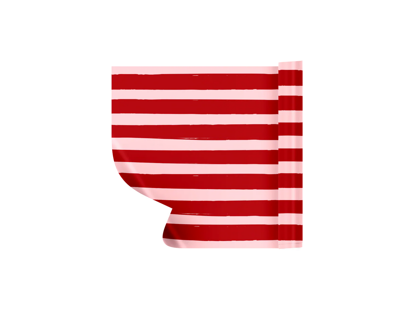 Striped Paper Table Runner