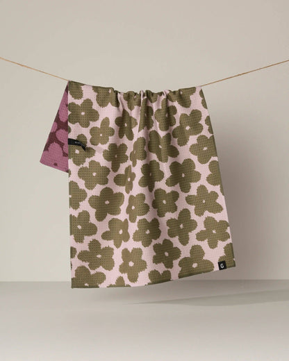 Fuzzy Floral Luxe Kitchen Towel