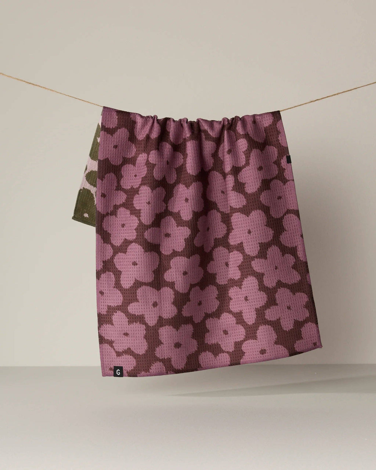 Fuzzy Floral Luxe Kitchen Towel