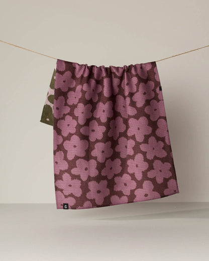 Fuzzy Floral Luxe Kitchen Towel