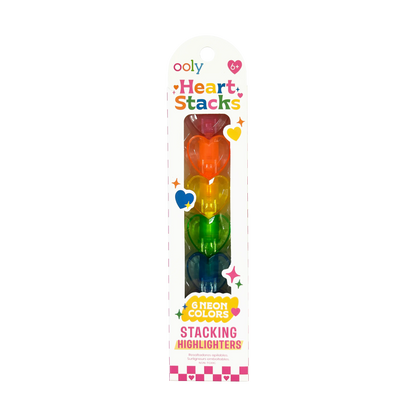 Heart Stacks: Stacking Highlighters