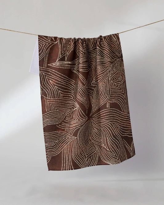 Pearl Botanical Tea Towel