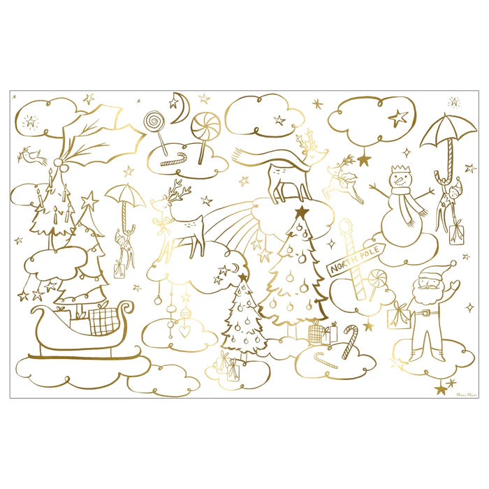 Christmas Coloring Posters