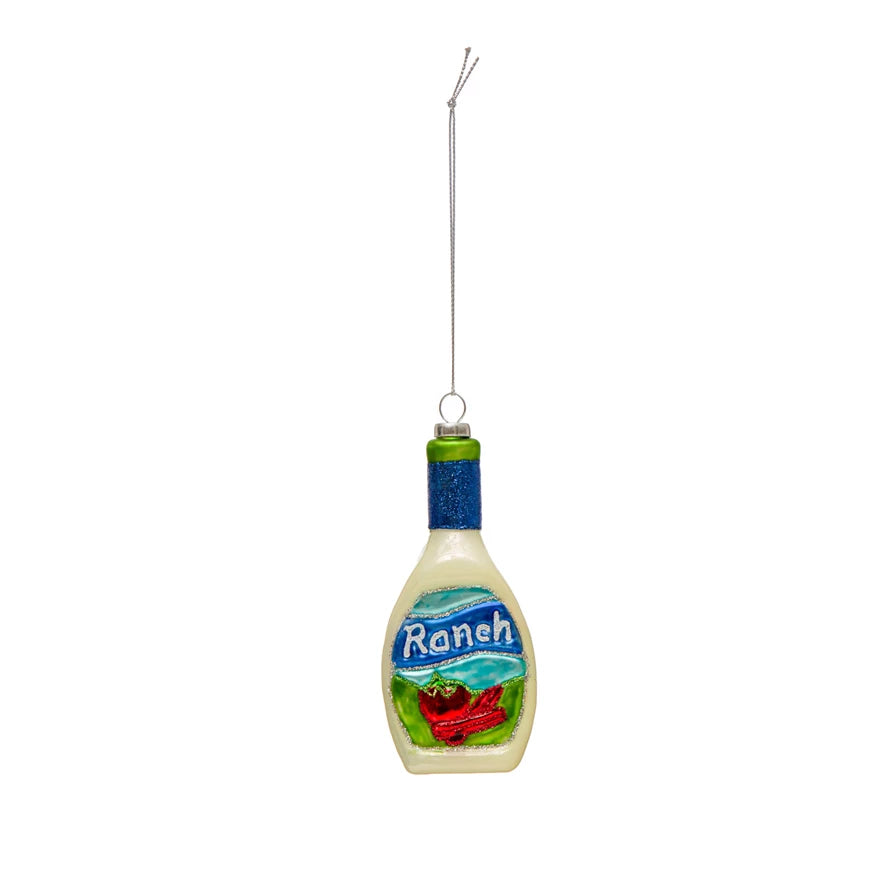 Ranch Dressing Bottle Ornament