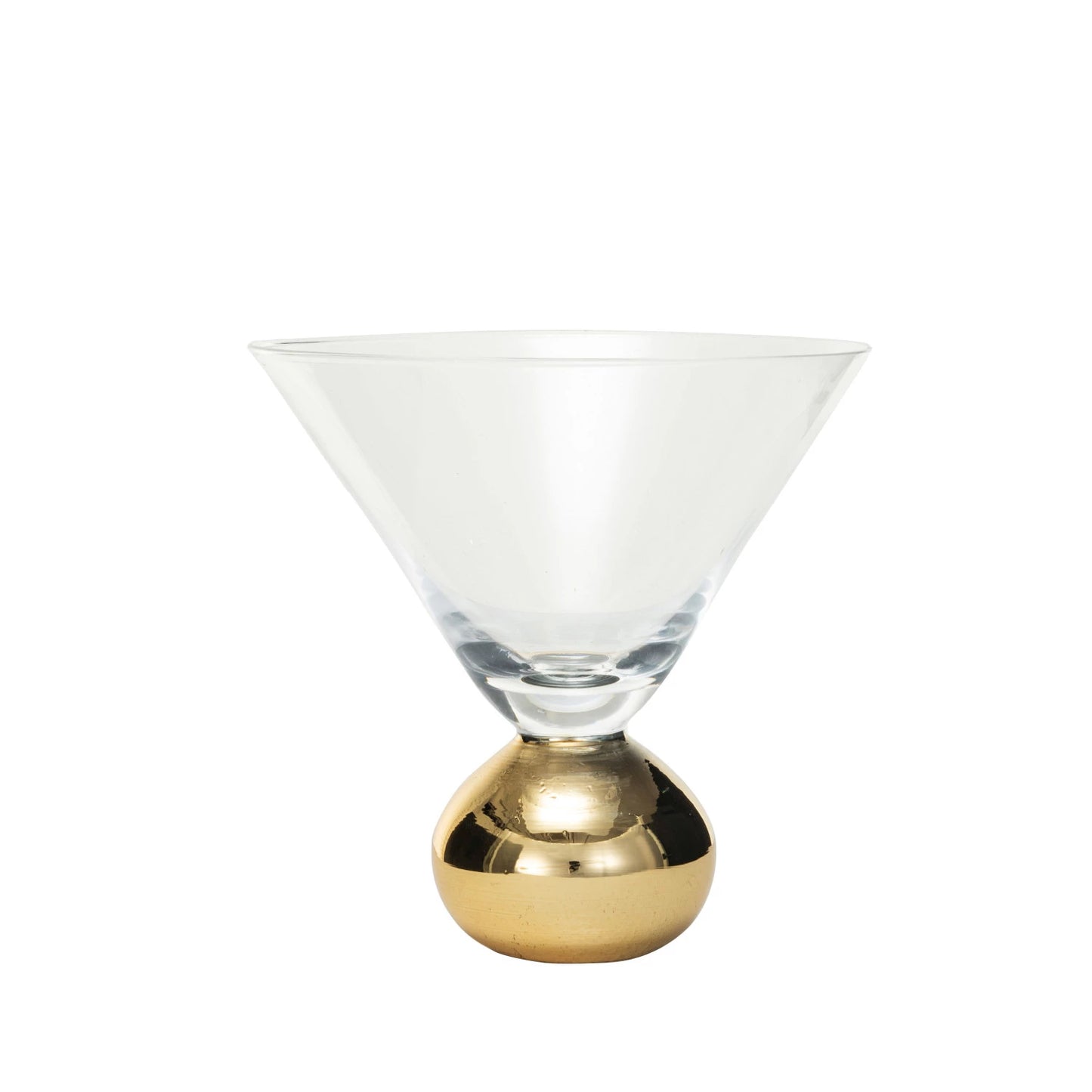 Ball Stem Martini Glasses- Set of 4