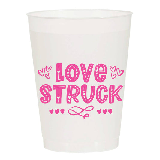 Love Struck- Set of 10 Reusable Cups