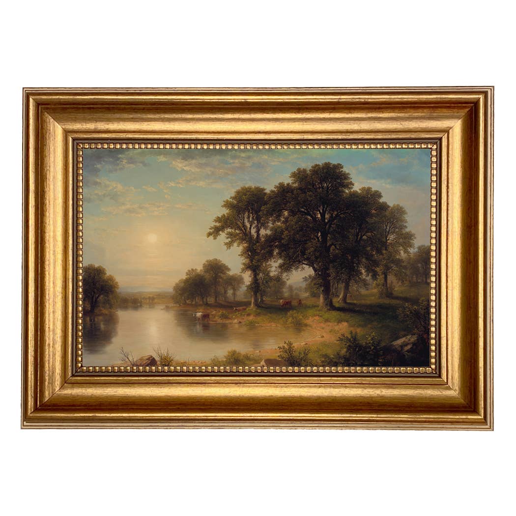 Summer Afternoon by Asher Durand Painting Print on Canvas