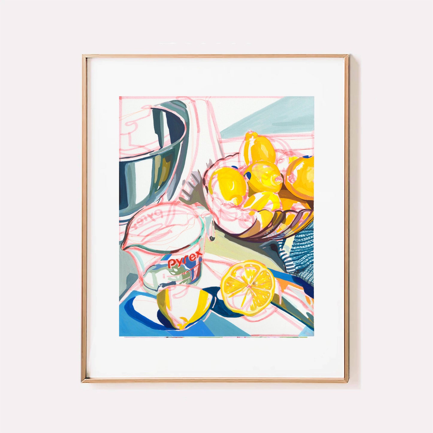 "Lemons" Print 4x6