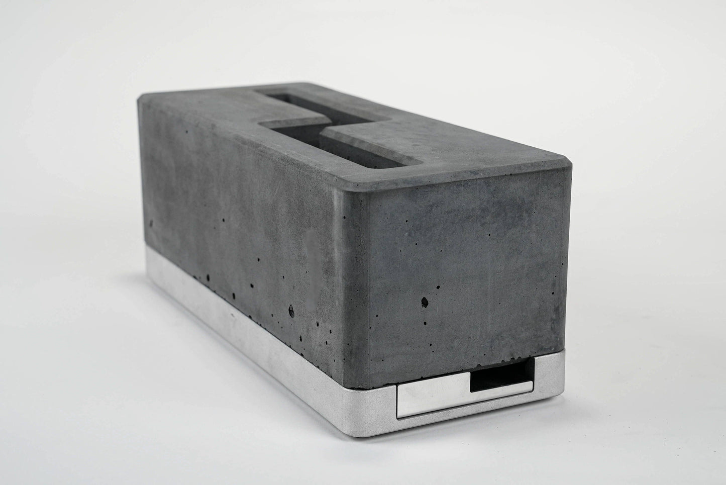 Flikrfire XL Table Top Fireplace- Silver