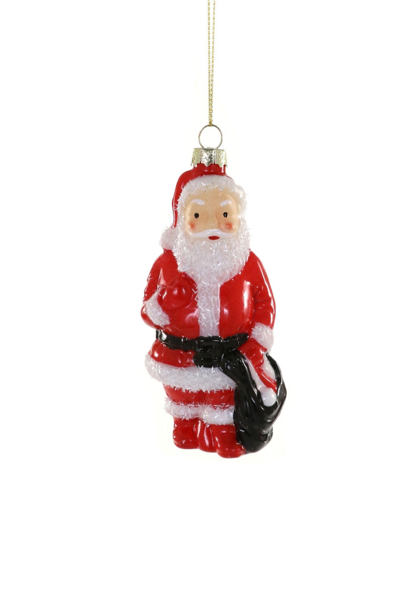 Santa Blow Mold Ornament