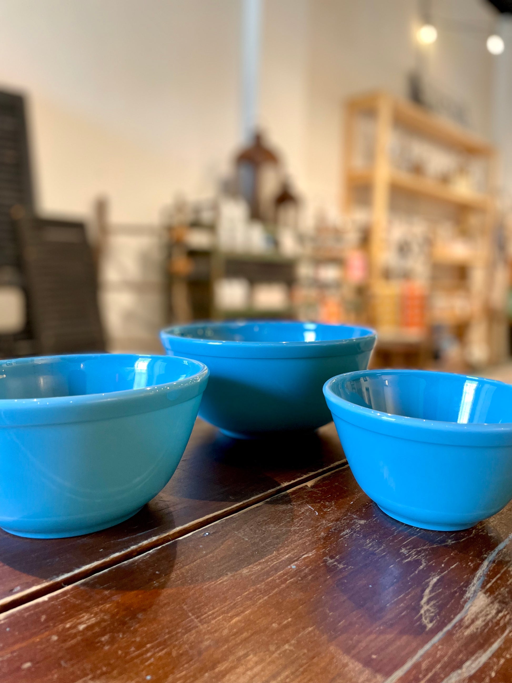 Mixing Bowls- Set of 3- Mosser Glass – Sugartown Mercantile
