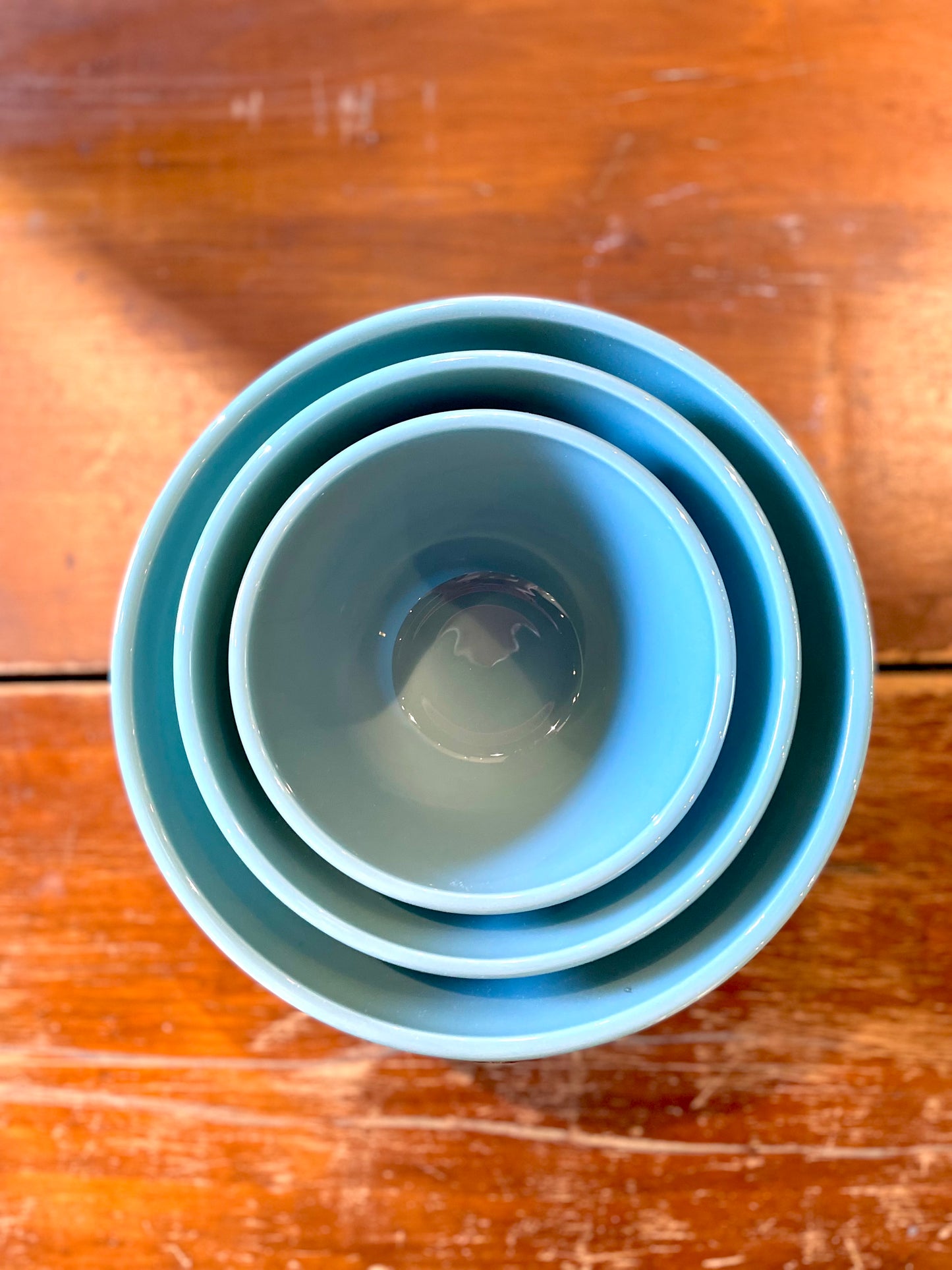 Mixing Bowls- Set of 3- Mosser Glass
