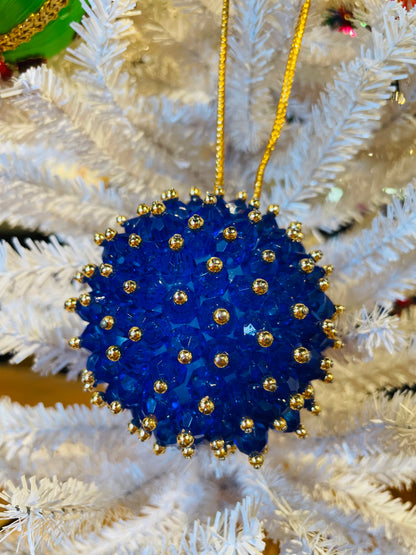 Pin & Bead Ornament- Vintage