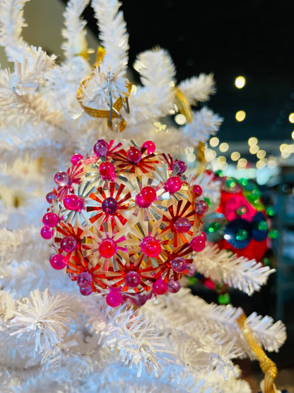 Pin & Bead Ornament- Vintage