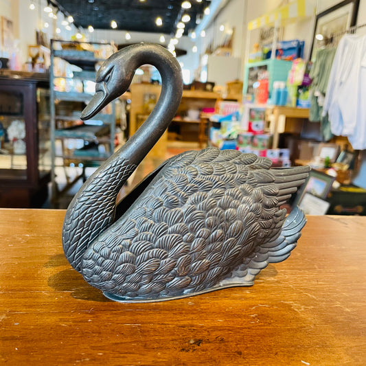 Metal Swan- Vintage