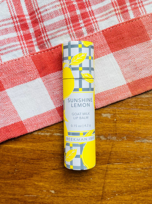 Sunshine Lemon Lip Balm