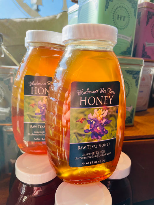 Bluebonnet Bee Farm Honey 16 oz