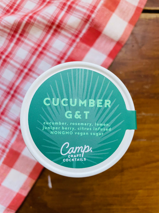 Cucumber C & T- Camp Craft Cocktails