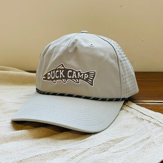 Trout Patch Perforated Hat- Duck Camp