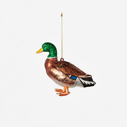 Mallard Duck Bejeweled Ornament