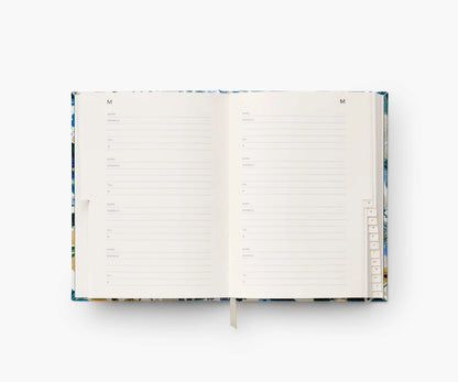 Garden Party Blue Address Book