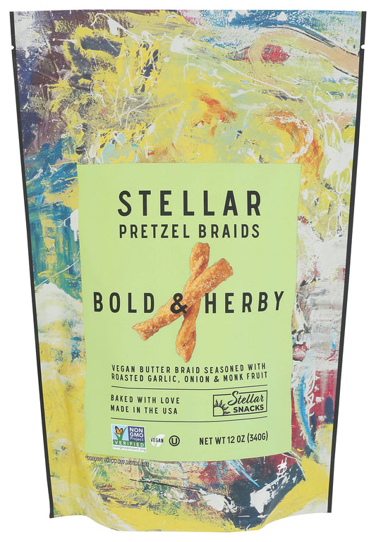 Bold & Herby Stellar Pretzel Braids